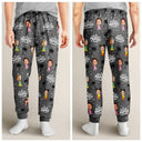 Gift For Husband,Parents,Gift For Yourself,Gift For Men,Gift For Grandpa,Gift For Father,French,Custom Photo,Happy,Gift For Grandparents,Non-Eng,Photo,Icon,Playful - Photo Personnalisable Meilleur Papa Du Monde - Pantalon De Pyjama Personnalisé