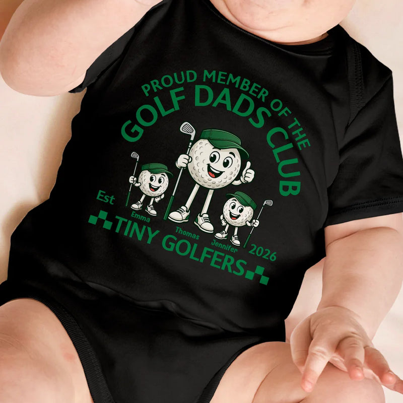 Gift For Father,Golf,Proud,Icon - Proud Member Of The Golf Dads Club - Personalized T Shirt