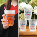 Independence Day,Family,America 250th,Proud - Proud To Be American - Personalized Frosted Cups