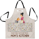 Everything Tastes Better In Mom's Kitchen - Gift For Mom, Mama - Personalized Apron
