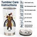 Graduate Nutrition Facts - Graduation Gift - Personalized Tumbler