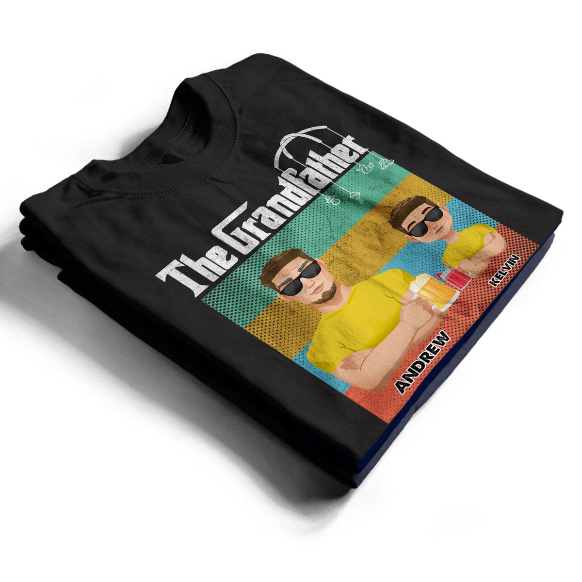 The Grandfather - Personalized T Shirt