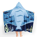 Kids Animal - Personalized Hooded Beach Towel