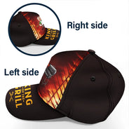 Custom Photo The Smoker BBQ Grilling - Personalized Classic Cap