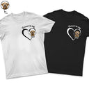 Custom Photo Forever In My Heart Memorial - Personalized T Shirt