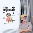 The Dog Mother Dog Mom - Personalized Decor Decal
