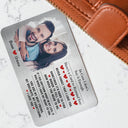 Gift For Couples, Gift For Husband, Gift For Wife, Gift For Boyfriend, Gift For Girlfriend - Custom Photo You Are My Best Friend My Soulmate - Personalized Aluminum Card