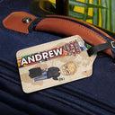Travel,Gift For Yourself,Funny - I Identify As A Carry On - Personalized Luggage Tag