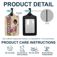 Travel,Gift For Yourself,Funny - I Identify As A Carry On - Personalized Luggage Tag