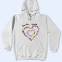 Gift For Grandma, Happy - Grandma's Garden - Personalized T Shirt