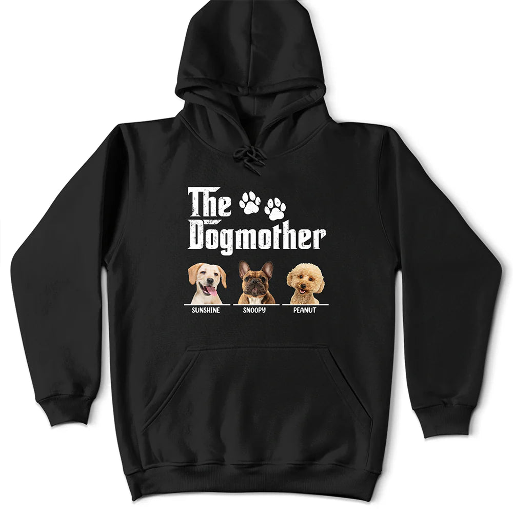 Custom Photo,Dog Lovers,Dog Mom,Dog Dad,Happy - Custom Photo The Dog Cat Mother Father - Personalized T Shirt