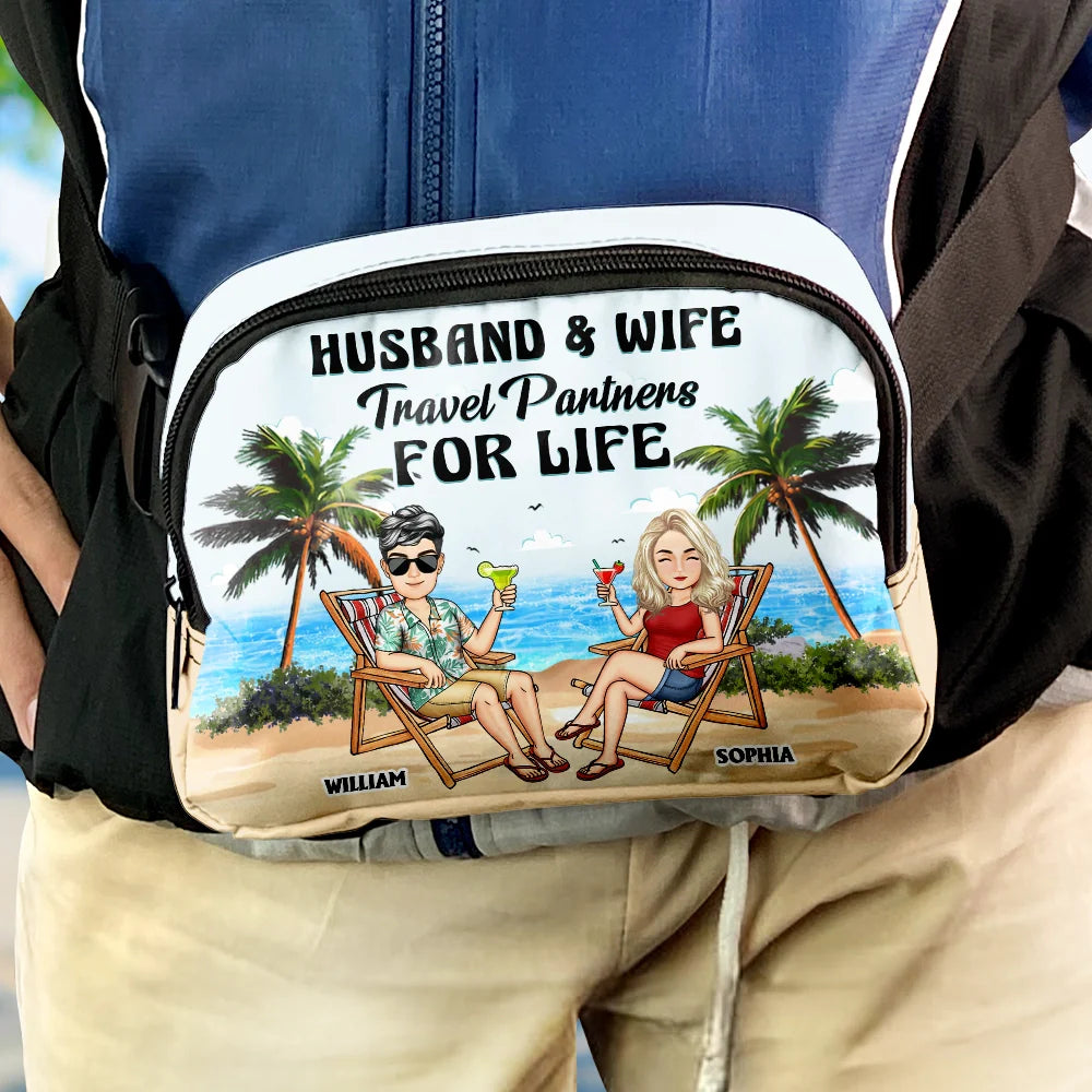 Travel Partners For Life - Personalized Crossbody Belt Bag