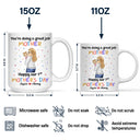 New Mom,New baby,Love - You Are Doing A Great Job Mommy - Personalized Mug