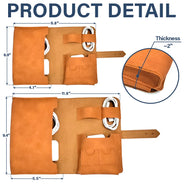 All My Charging Sh*t - Personalized Leather Cable Bag