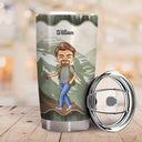 Just A Girl Who Loves Hiking - Gift For Hiking Lovers - Personalized Custom Tumbler
