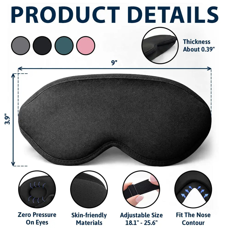 Graduation,Gift For Women,Gift For Men,Happy - Graduated Can I Go Back To Bed Now - Personalized 3D Sleep Mask