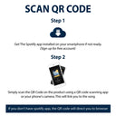 Couple Song QR Code Best Thing Ever Found - Personalized Wooden Keychain