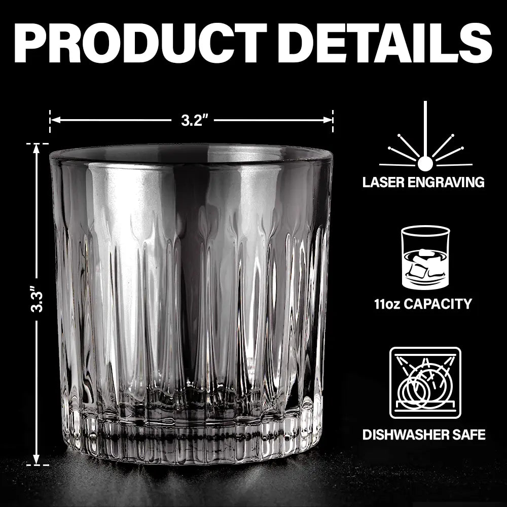I Love Your Face - Personalized Rocks Whiskey Glass