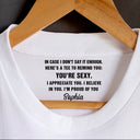 Gift For Wife, Gift For Couples, Gift For Husband, Funny - Reminder When You Are Having A Bad Day Couple - Personalized T Shirt
