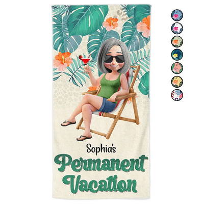 Retirement Beach Towel