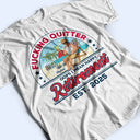 Gift For Yourself,Gift For Women,Gift For Men,Retirement,Beach - Retro Beach The Legend Has Retired - Personalized T Shirt
