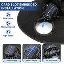 Gift For Grandpa,Gift For Father,Gardening,Happy - My Favorite People Call Me Papa - Personalized Solar Fan Hat