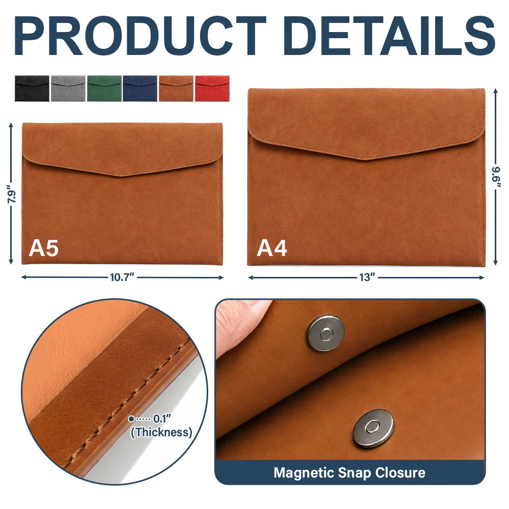 Custom Photo,Business Gift,Proud,Upload Full Photo - Custom Photo Logo & Name Business Gift - Personalized Leather Sleeve