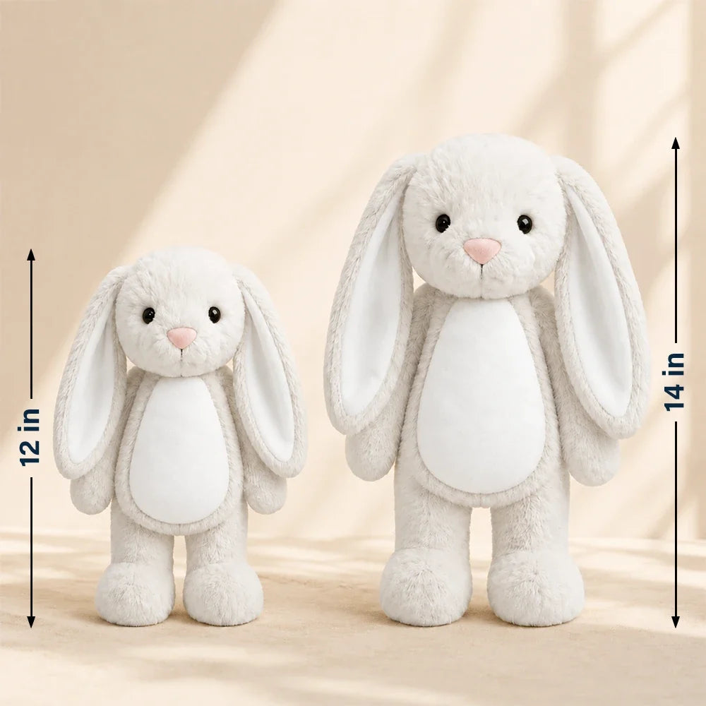 Graduation,Gift For Grandkids,Gift For Kids,Happy,Vector - Cute Graduation Kid Kindergarten Preschool - Personalized Soft Toy Bunny