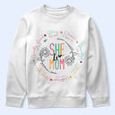Gift For Mother, Love - She Is Mom Strong Chosen Beautiful Capable Victorious - Personalized T Shirt