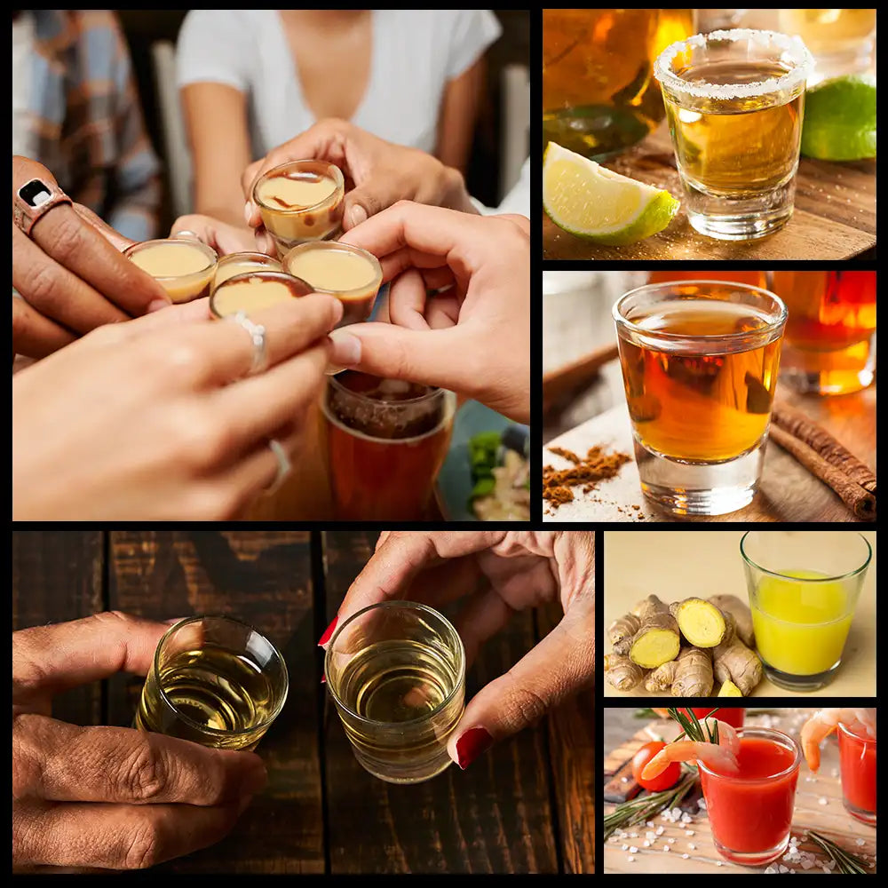 Gift For Couples,Gift For Husband,Gift For Wife,Gift For Boyfriend,Gift For Girlfriend,Funny - Annoying Each Other Since - Personalized Shot Glass