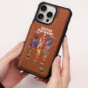 Gift For Girlfriend, Gift For Yourself, Gift For Women, Gift For Sisters, Gift For Sibling, Gift For Bestie, Happy - Sistas Forever - Personalized Leather Flip Wallet Phone Case