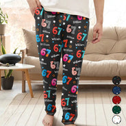 Gift For Kids, Gift For Grandkids, Gift For Men, Gift For Women, Funny - Six Seven Funny Slang - Personalized Pajama Pants