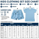 Gift For Kids, Summer, Football (Soccer), Proud, Summer Soccer Games, Icon, Custom Text - Half And Half Flag Summer Soccer Games - Personalized Kids Clothing Set