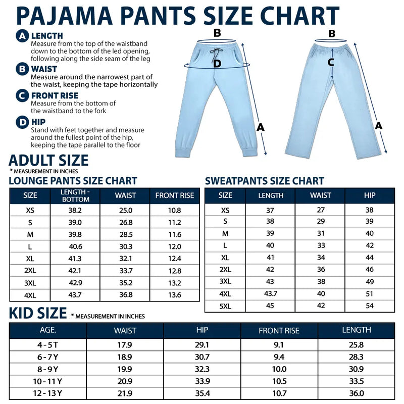 Custom Photo Family Pet Face Cut - Personalized Pajama Pants