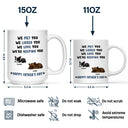 Dog Lovers, Dog Dad, Happy, Pet Lovers, Pet Dad - Sleeping Dog I Love You Dad - Personalized Mug