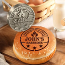 Happy, Gift For Yourself, Gift For Women, Gift For Men, Grilling - Smoke House And Grill - Personalized Grilling Branding Stamp