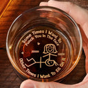 Gift For Couples, Gift For Husband, Gift For Wife, Gift For Boyfriend, Gift For Girlfriend, Funny - Some Times I Want To Punch You In The Face - Personalized Engraved Whiskey Glass