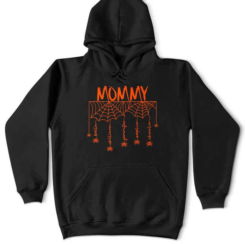 Adorable,Gift For Grandma,Halloween,Custom Text - Spooky Grandma Grandkids' Names - Personalized T Shirt