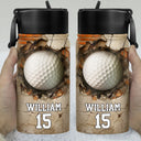 Gift For Kids, Gift For Grandkids, Happy - Sport Gifts For Kid - Personalized Kids Water Bottle