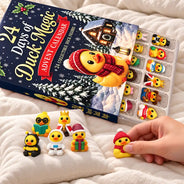 Adorable,Christmas,Duck,Farm,Gift For Kids,No Custom,Pet Lovers - Squishy Duck Magic Gift For Kids - Festive Christmas Countdown Advent Calendar
