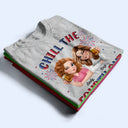 Gift For Yourself,Gift For Girlfriend,Gift For Women,Happy,Gift For Wife,Gift For Sisters,Independence Day,Gift For Bestie,Gift For Couples,Gift For Husband - Stars And Stripes Chill The Fourth Out - Personalized T Shirt