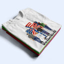 Independence Day,Sad - Stars & Stripes I'm Always With You - Personalized T Shirt