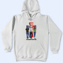 Independence Day,Sad - Stars & Stripes I'm Always With You - Personalized T Shirt