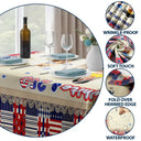 Independence Day,America 250th,Family,Happy,Gift For Yourself,Gift For Father,Gift For Mother - Stars & Stripes Red White And 250 - Personalized Tablecloth