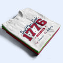 Gift For Mother, Independence Day, Happy - Stars & Stripes #1 Mom - Personalized T Shirt