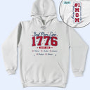 Gift For Mother, Independence Day, Happy - Stars & Stripes #1 Mom - Personalized T Shirt