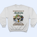 Drunkest This Side Of The Campground - Gift For Camping Friends - Personalized Custom T Shirt
