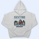 Mother Often Stressed A Bit Of A Mess Young - Christmas Gift For Mother - Personalized Custom T Shirt