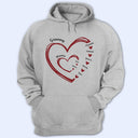 Nana Mama Little Hearts - Birthday, Loving Gift For Mom, Grandma - Personalized T Shirt