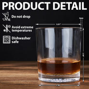 Doing What I Want Since Retirement - Personalized Engraved Whiskey Glass
